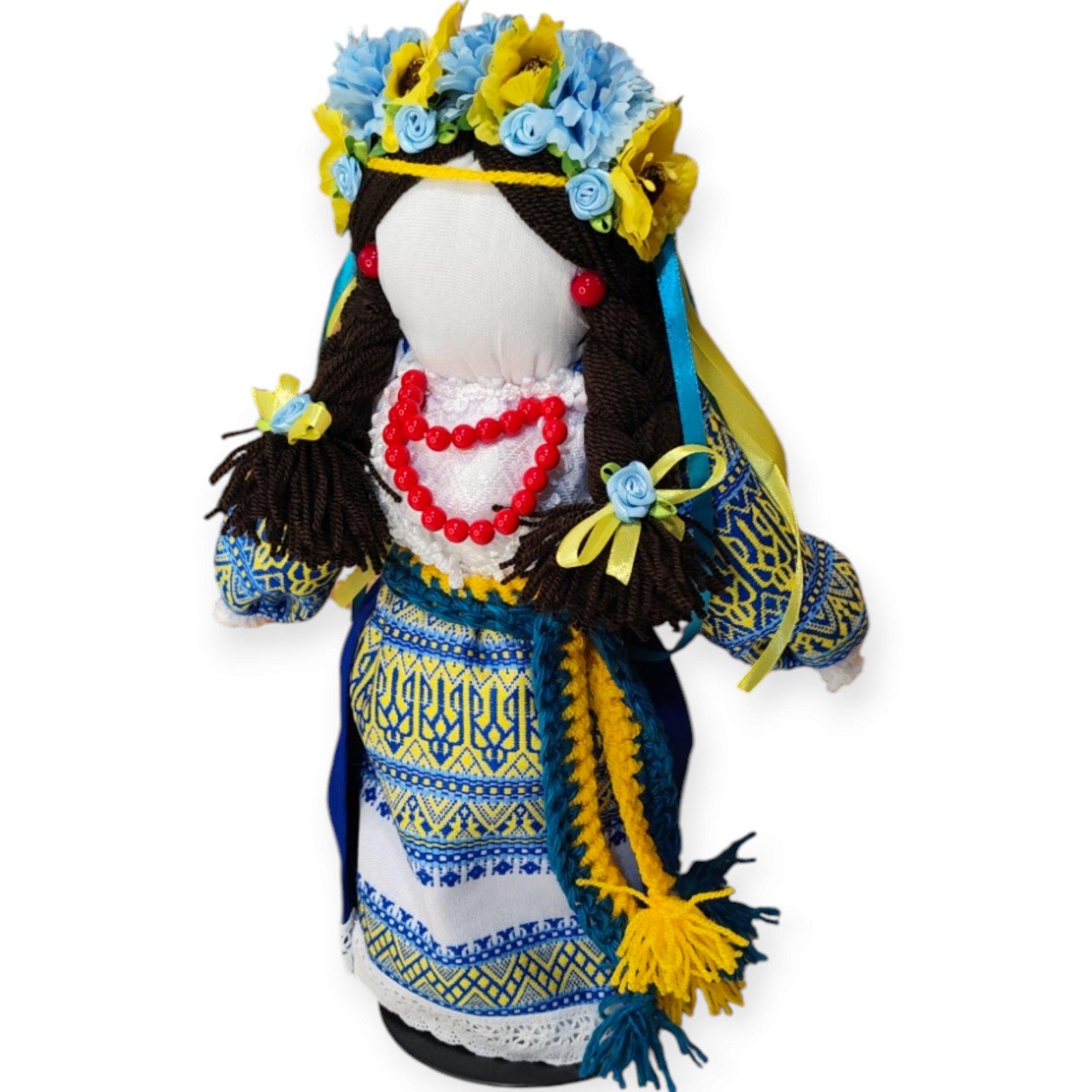 Лялька-мотанка Берегиня Жовто-блакитний (24084165) - фото 6 Лялька-мотанка Берегиня Жовто-блакитний (24084165) - фото 6