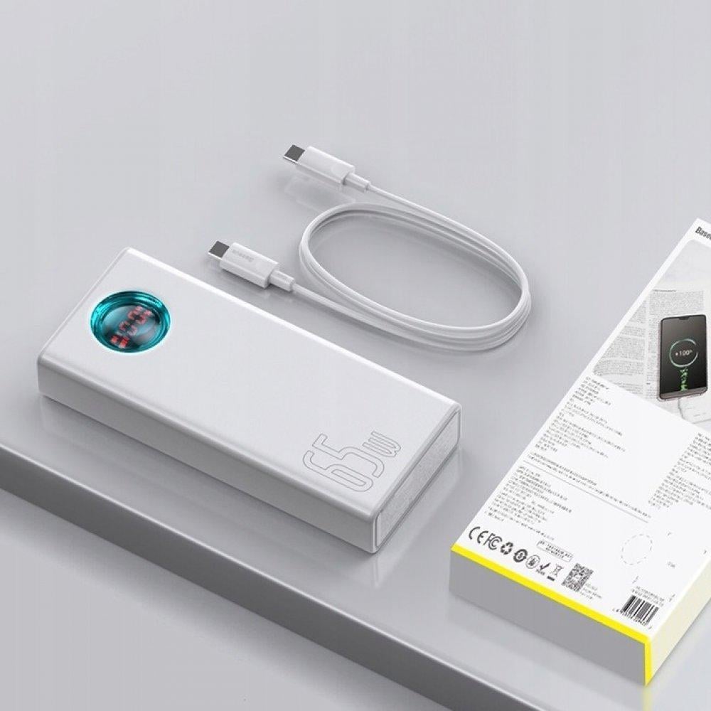 Повербанк BASEUS 30000 mAh 65 W/4 USB/2Type-C/PD/QC3A - фото 2