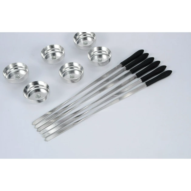 Электрошашлычница Rainberg RB-8612 3200 Вт 6 шампуров - фото 6 Электрошашлычница Rainberg RB-8612 3200 Вт 6 шампуров - фото 6