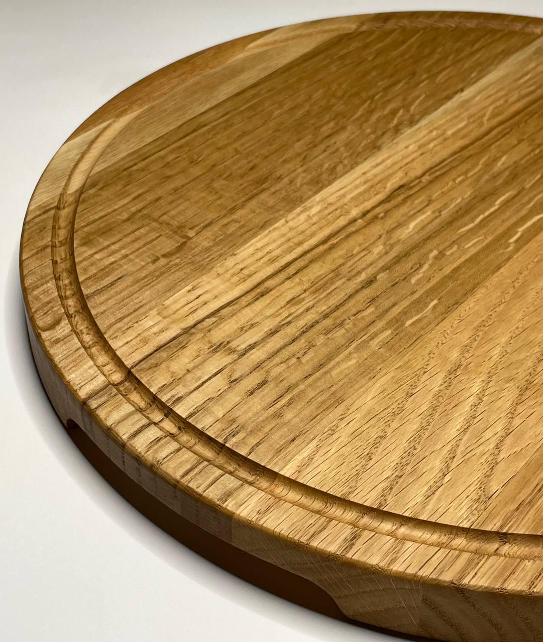 Доска дубовая для пиццы 30 см (9270227) - фото 6