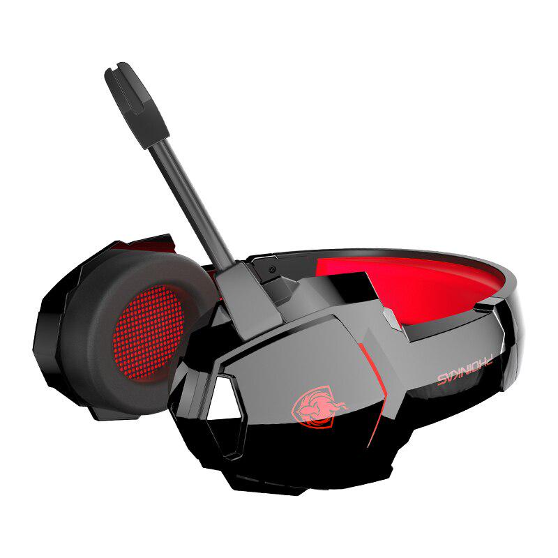 Наушники беспроводные геймерские Kotion Each G9000BT с поддержкой объемного звука 7,1 Черный/Красный (1772) - фото 3 Наушники беспроводные геймерские Kotion Each G9000BT с поддержкой объемного звука 7,1 Черный/Красный (1772) - фото 3