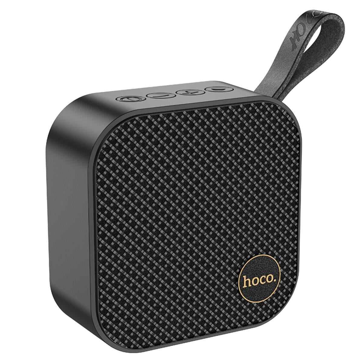 Портативна колонка бездротова Hoco HC22 Auspicious sPorts BT speaker BT5.2 1200 mAh Black (6931474798862)