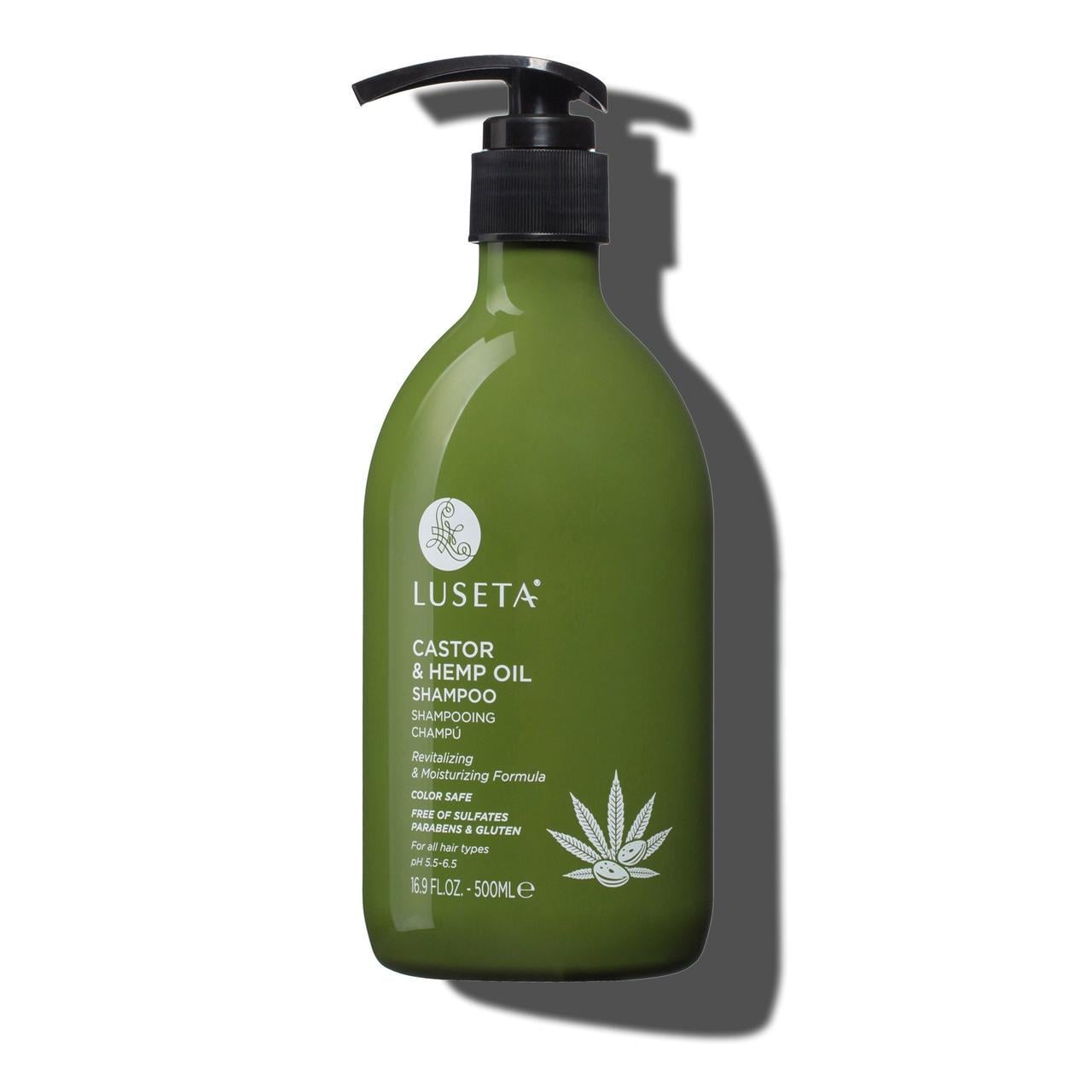 Шампунь Luseta Castor&Hemp Oil Shampoo для сухих и поврежденных волос 500 мл