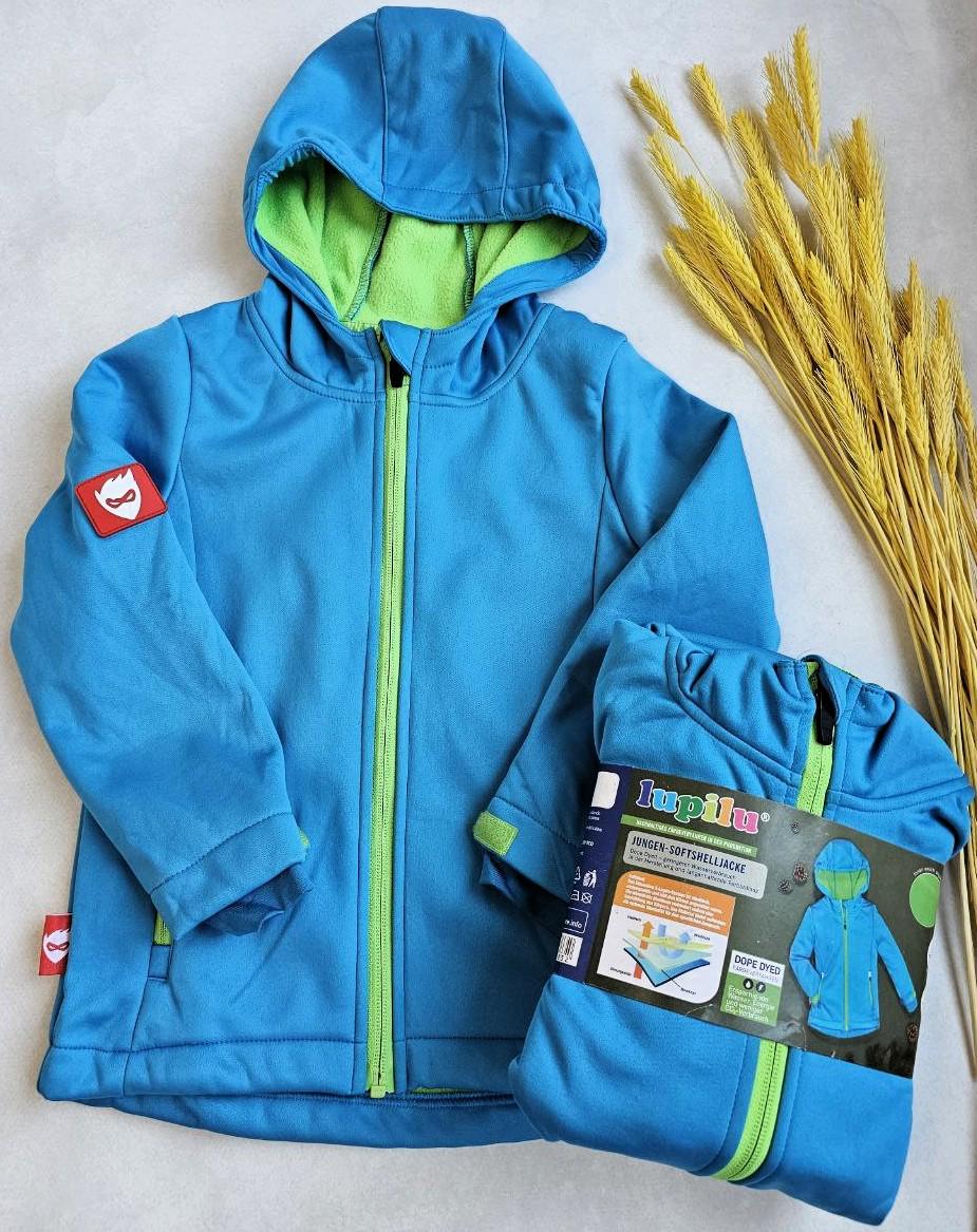 Куртка-софтшел на флисе Lupilu для мальчика 110-116 см (056825)