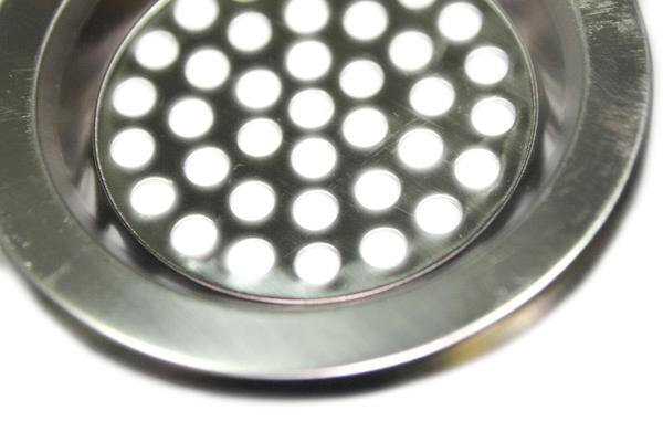 Сито для раковин нержавеющая сталь крупная сетка 7,5 см - фото 3