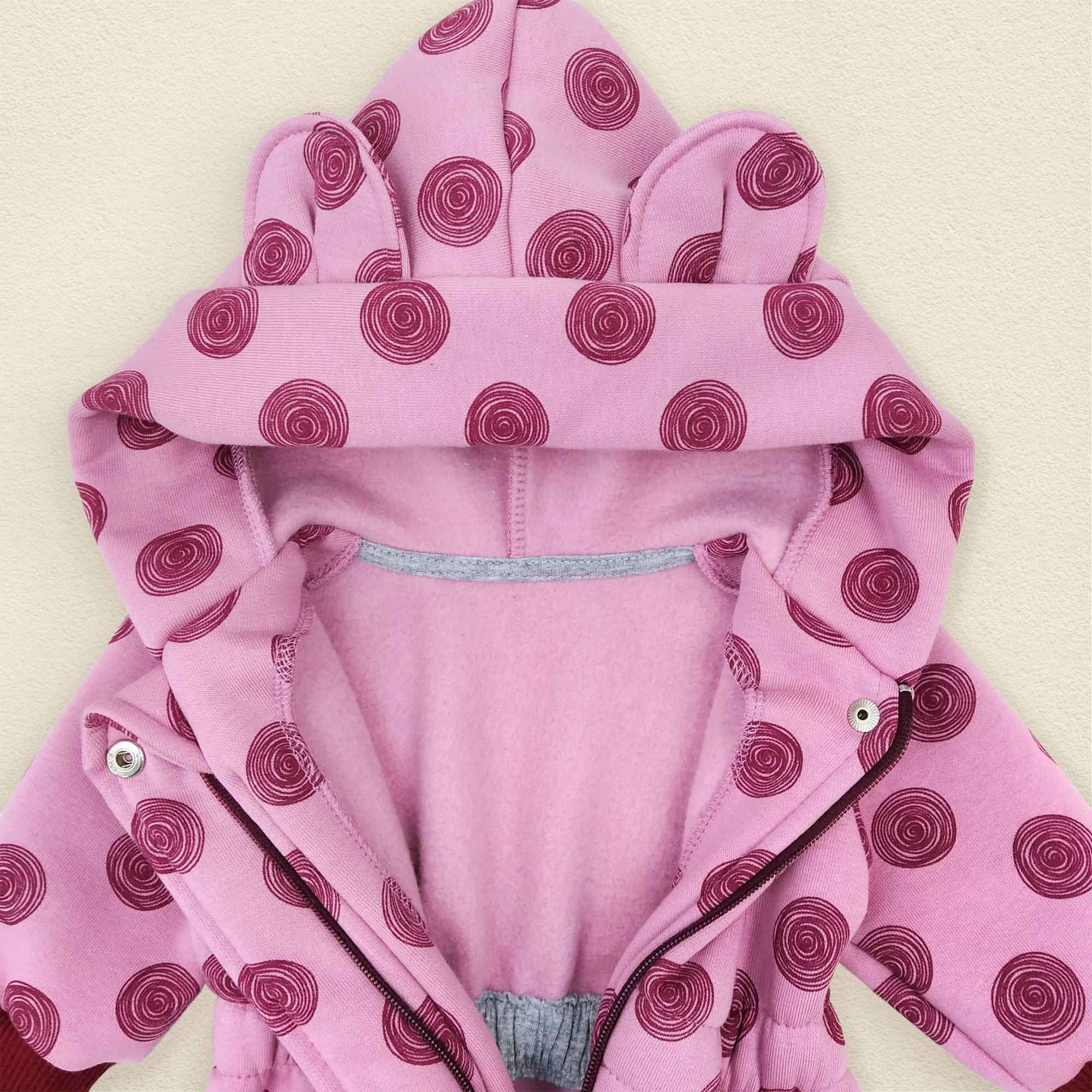 Комбинезон детский Dexter's Rose 2142 68 см Розовый (d2142-40) - фото 3 Комбинезон детский Dexter's Rose 2142 68 см Розовый (d2142-40) - фото 3