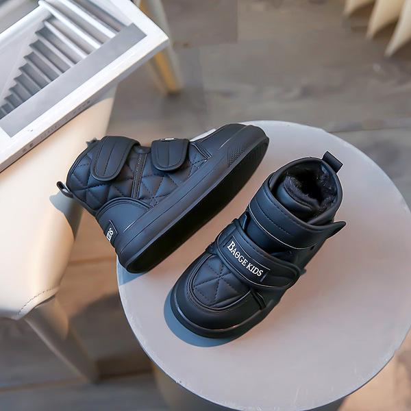 Ботинки детские с экомехом и липучками р. 33 Черный (MH00004-4) - фото 3 Ботинки детские с экомехом и липучками р. 33 Черный (MH00004-4) - фото 3