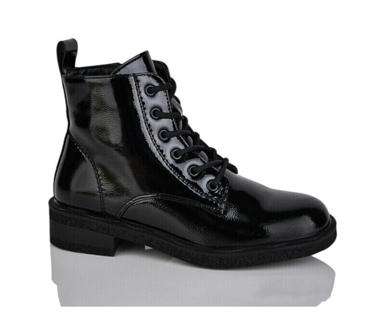 Ботинки демисезонные для девочек BESSKY B16663C/34 р. 34 Черный