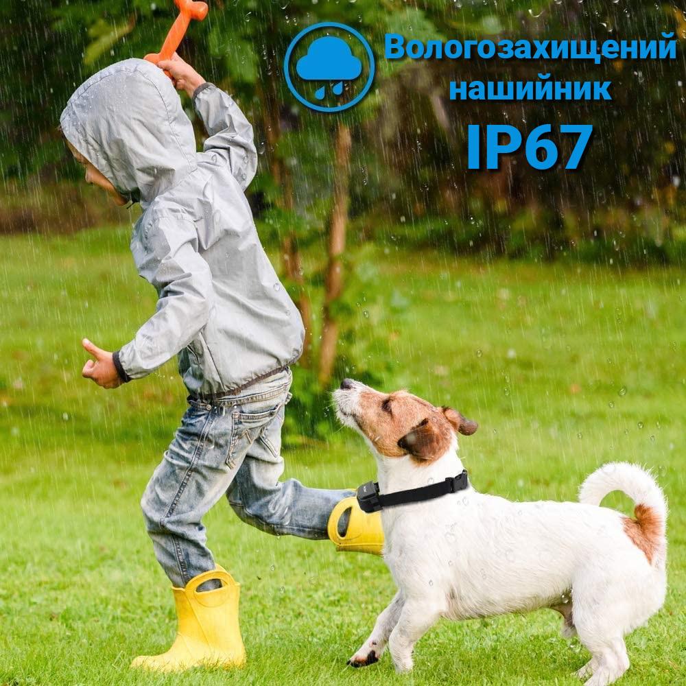 Ошийник електронний Petrainer PET998DR для дресування собак з 2-ма нашийниками перезаряджуваний - фото 12