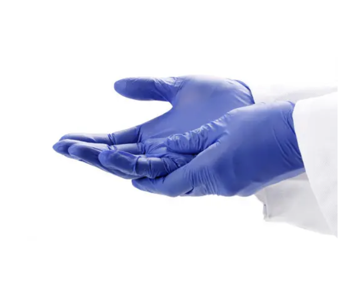 Перчатки нитриловые Mercator Nitrile неопудренные XL Синий - фото 3 Перчатки нитриловые Mercator Nitrile неопудренные XL Синий - фото 3