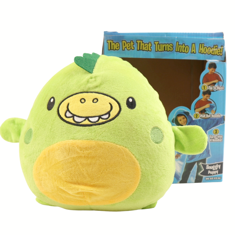 Детская толстовка-игрушка Huggle Pets Ultra Plus Hoodie Зеленый