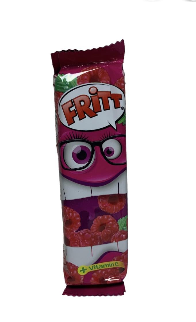 Конфеты жевательные С Fritt со вкусом малины и витамином 70 г (57365)