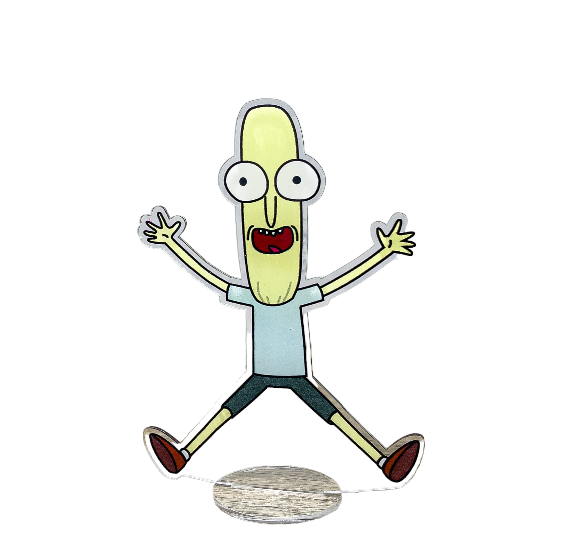 Фігурка акрилова колекційна WorkPlaceShop Рік і Морті Мр. Жопосранчик-Mr. Poopybutthole 17 см