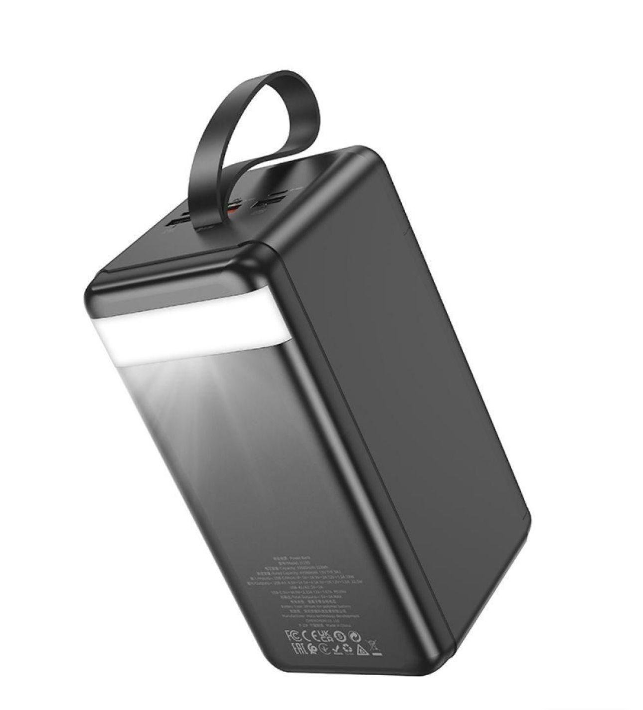 Внешний аккумулятор Hoco J123D Element 90000 mAh 22,5W Black (2420811484)