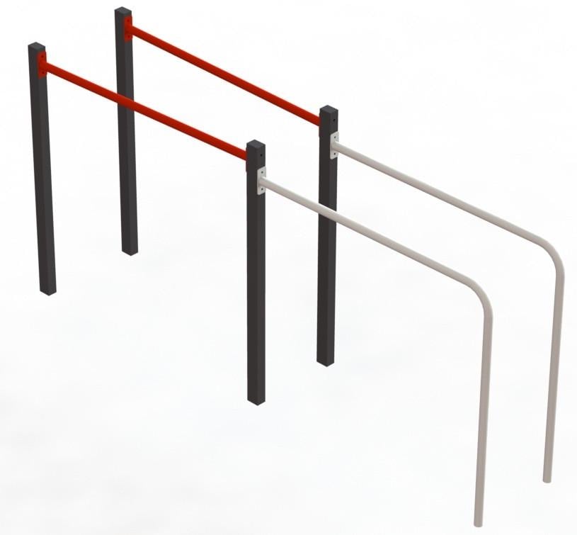 Брусья параллельные двухуровневые WL106.2 (1814173051)