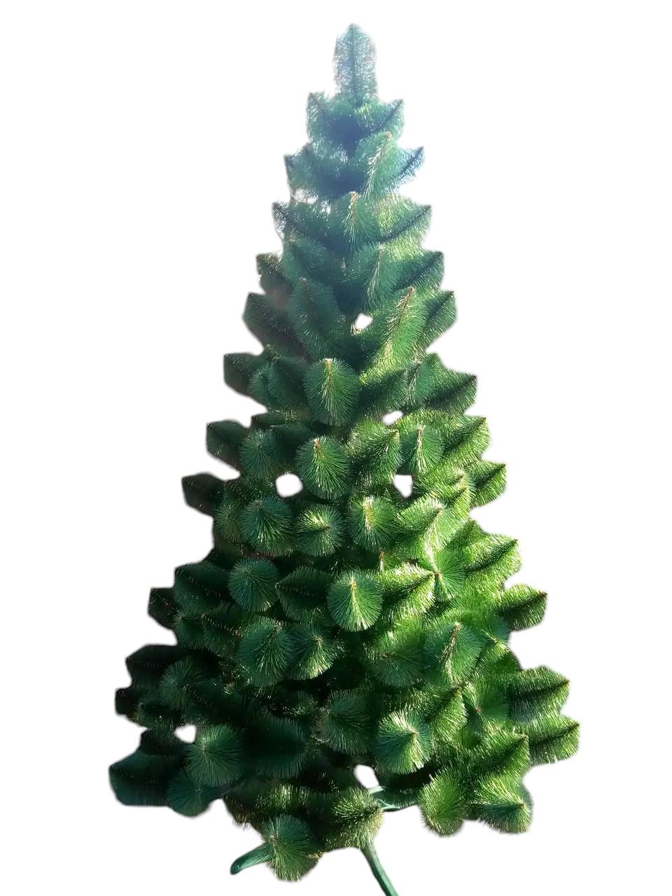 Искусственная елка новогодняя Сосна 1,8 м с пластмассовой подставкой на 125 веточек Темно-зеленый (131-41-СоснаЗел-180) Искусственная елка новогодняя Сосна 1,8 м с пластмассовой подставкой на 125 веточек Темно-зеленый (131-41-СоснаЗел-180)