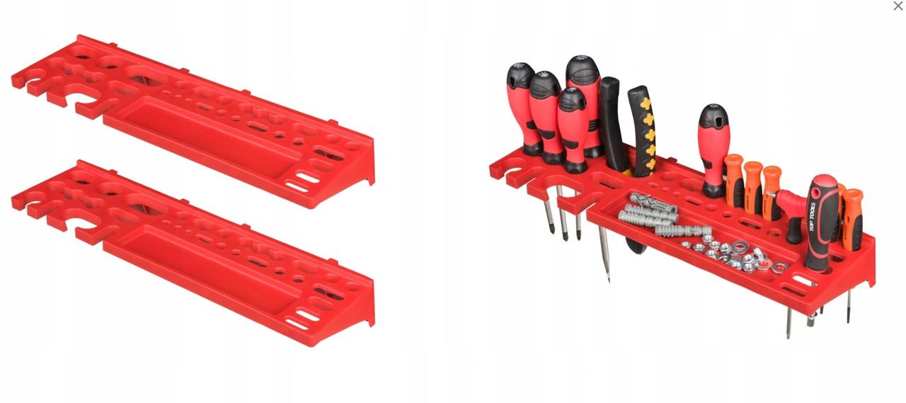Панель для інструментів Kistenberg 78х78 см 18 контейнерів/полички/тримачі - фото 4