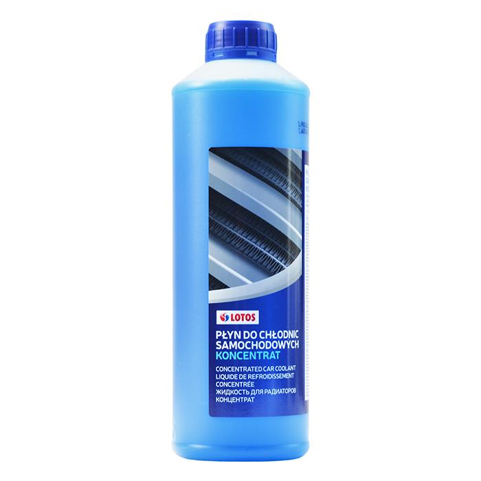 Антифриз Lotos CAR RADIATOR COOLANT Concentrate до-80°C 1 л Синій (158725) - фото 1