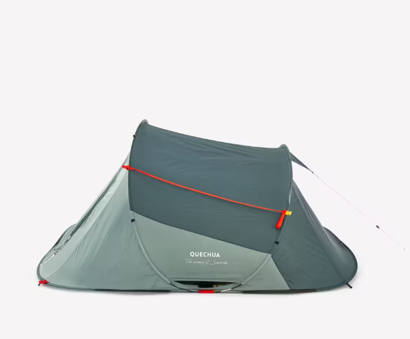 Палатка туристическая Quechua ARPENAZ трехместная/водонепроницаемая/скоросборная Зеленая (2561915189) - фото 7