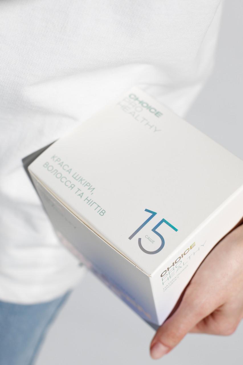 Морський колаген трипептид Choice в саше для суглобів шкіри волосся та нігтів COLLAGEN ACTIVE (2003257400) - фото 8