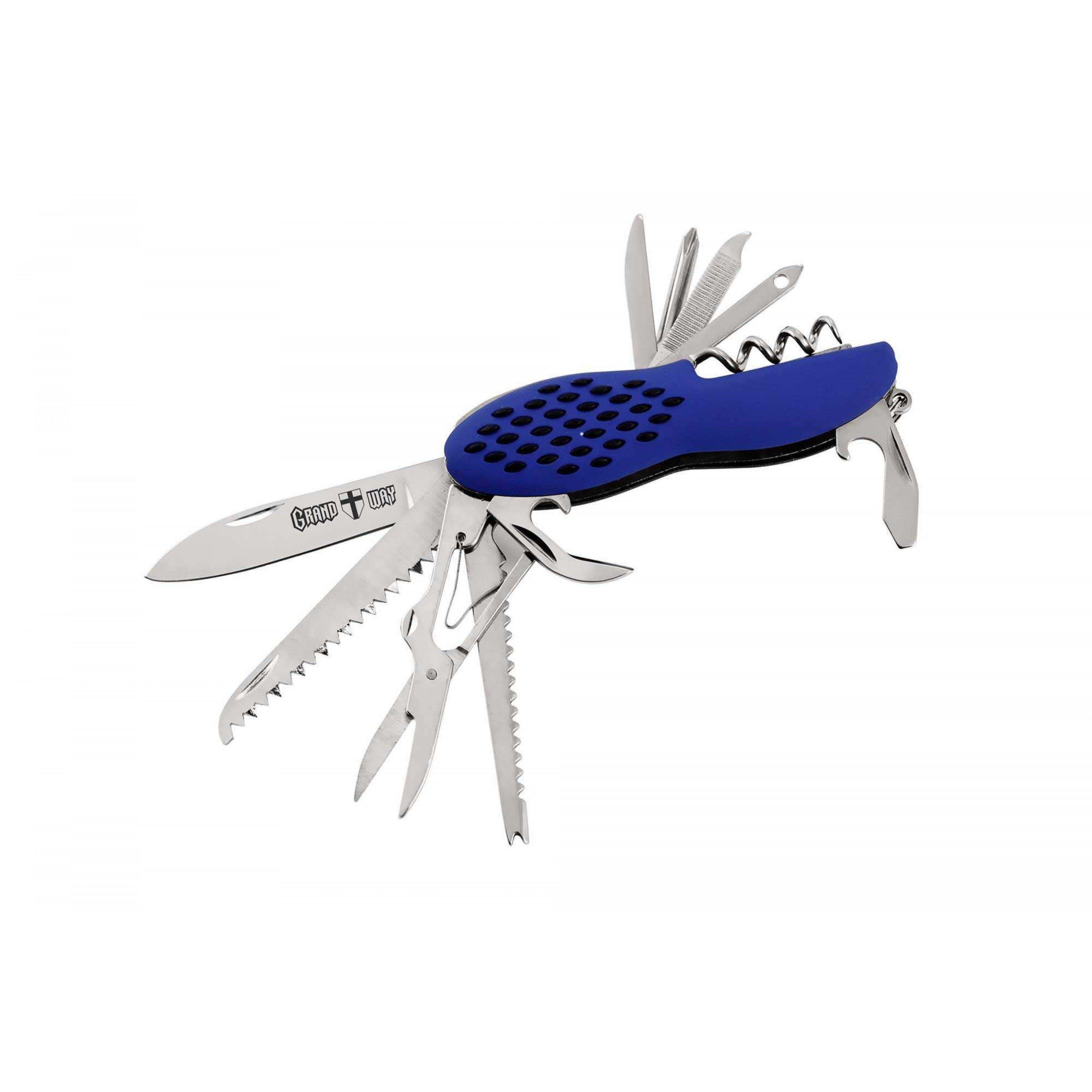 Нож многофункциональный складной мультитул Grand Way 157 мм (012 BUP)