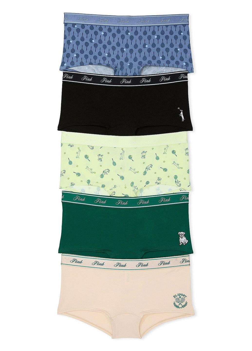 Набор трусиков для женщин Victoria's Secret L 5 шт. Разноцветный (1440000415515QD7L)