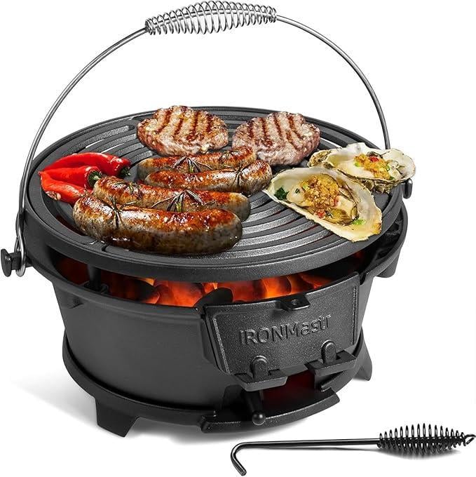 Гриль чавунний гриль IronMaster