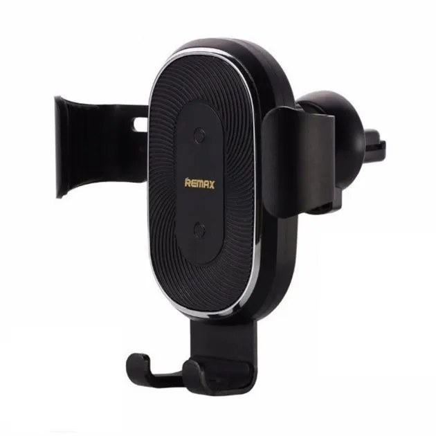 Держатель автомобильный с беспроводной зарядкой Remax RM-C38 Wireless Черный (6954851298250)