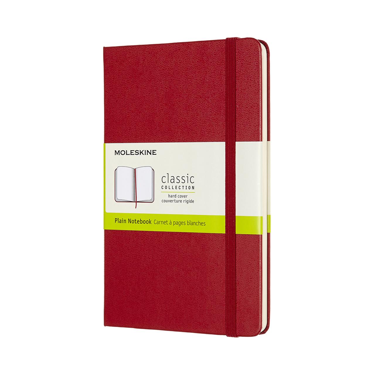 Блокнот Moleskine Classic медиум 11,5х18 см 192 страницы нелинованный Красный