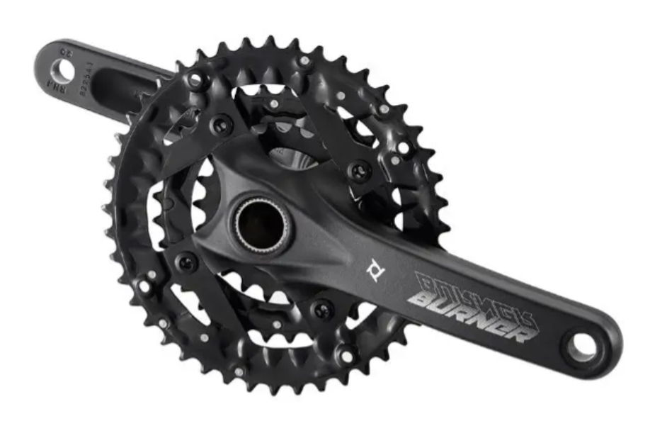 Шатун велосипедный PROWHEEL BURNER-401-TT-N 170 мм 22/32/42T AL без каретки с интегрированной осью (CHW-245)