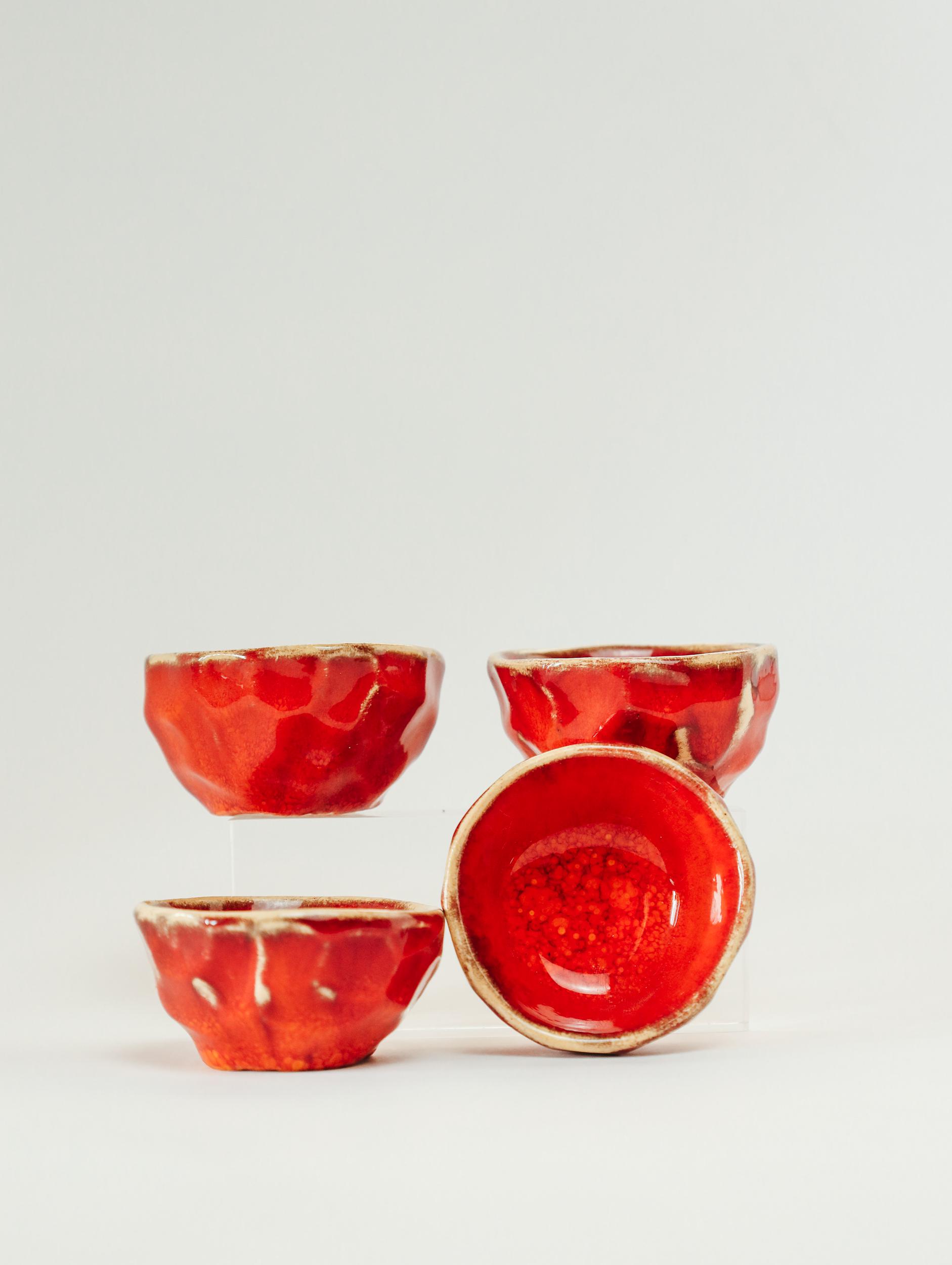 Піала чайна Лава міні ручної роботи (CUP-021) - фото 4 Піала чайна Лава міні ручної роботи (CUP-021) - фото 4