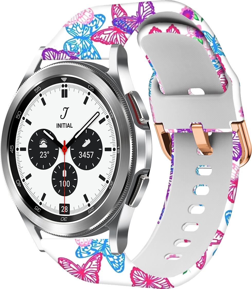 Ремінець Colorful для Galaxy Watch 4 Classic 42 мм Butterfly (28389)