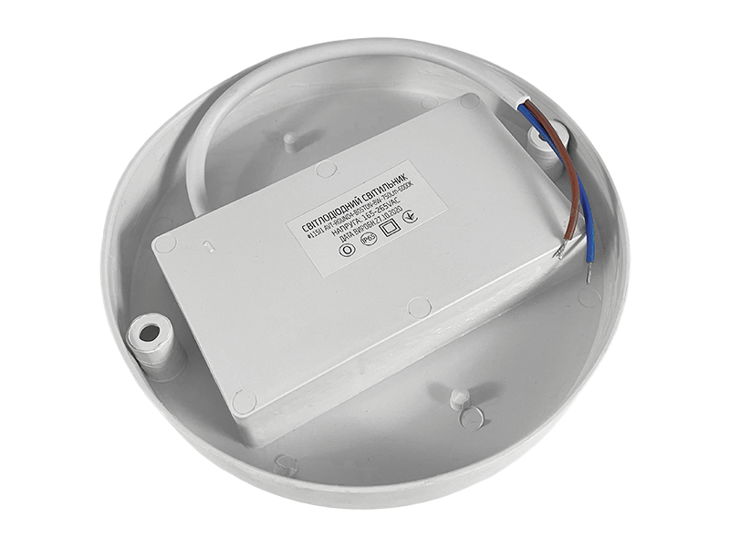 Светильник светодиодный накладной AVT ЖКХ BOSTON круг 12 Вт 6000К (25232246) - фото 2 Светильник светодиодный накладной AVT ЖКХ BOSTON круг 12 Вт 6000К (25232246) - фото 2