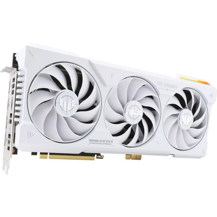 Відеокарта Asus TUF NVIDIA RTX 4070 Ti SUPER OC BTF 16 GB GDDR6X 2670 МГц PCIe 4,0 White (TUF-RTX4070TIS-O16G-BTF-White) - фото 4