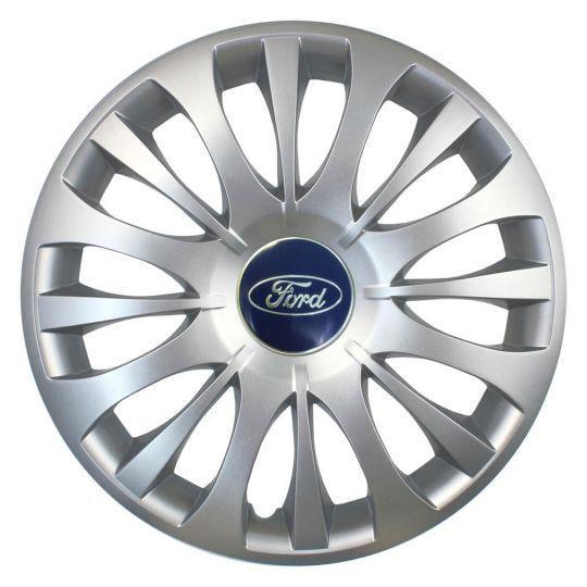 Автомобильные колпаки SKS 329 R15 с логотипом Ford 4 шт. Серебристый