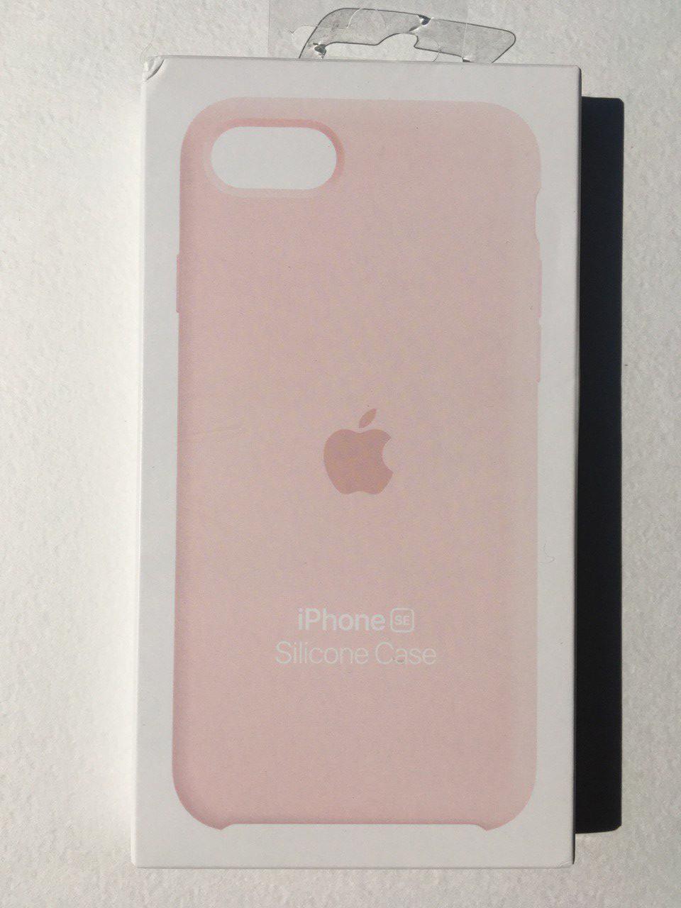 Чохол оригінальний силіконовий Silicone Case MN6H3ZM/A для Apple Iphone 7/8/SE 2020/2022 Chalk Pink (12089484) - фото 3