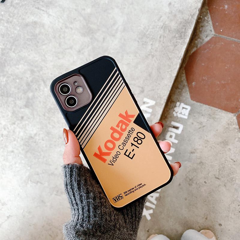 Чехол для iPhone 12 Pro Max Kodak с защитой камеры Оранжевый