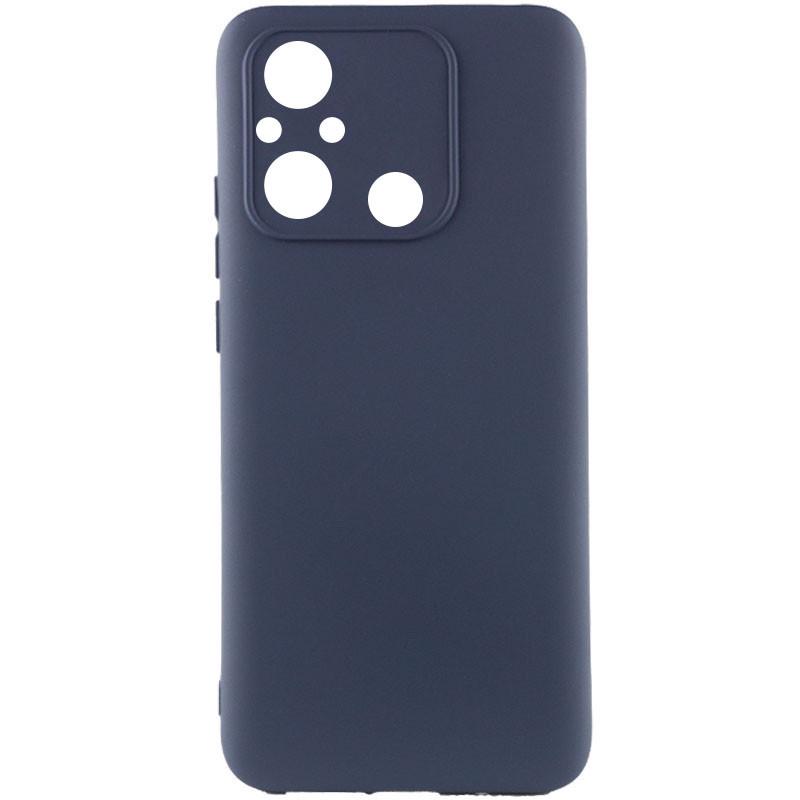 Протиударний Чохол Silicone Cover Lakshmi Full Camera (AAA) для Xiaomi Redmi 12C Темно-синій / Midnight blue - фото 1