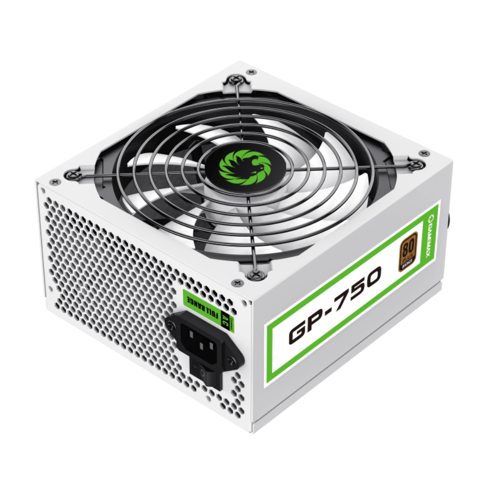 Блок питания GameMax GP-750 White мощностью 750 Вт