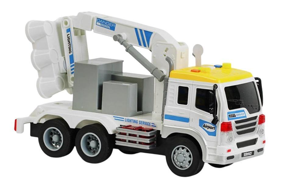 Спецтехника детская Автопрожектор звук/свет/подвижные элементы/инерция Multicolor (125227)