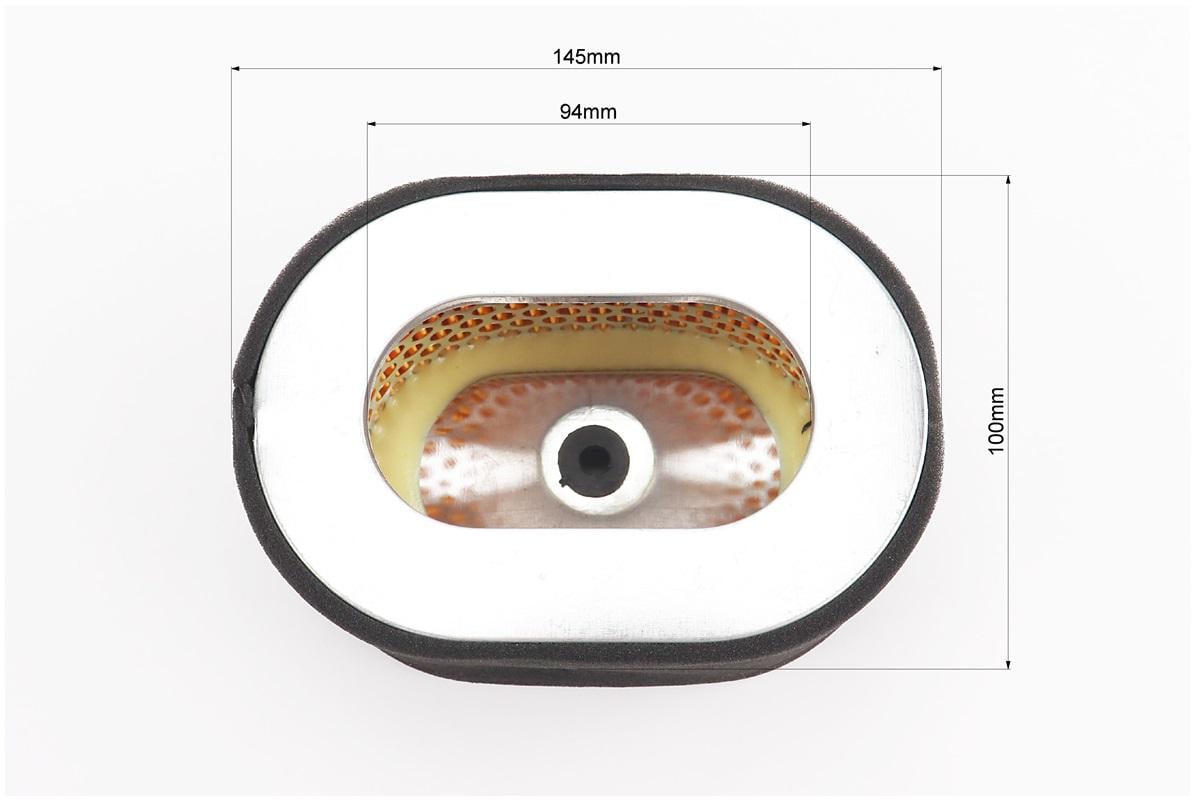 Фильтр воздушный элемент бумажный 145х100x70мм для генератора 4-6кВт двигатель 186F - фото 2 Фильтр воздушный элемент бумажный 145х100x70мм для генератора 4-6кВт двигатель 186F - фото 2