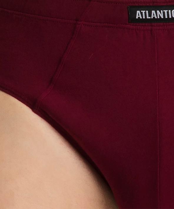 Трусы мужские классика Atlantic 3SMP-129 100% хлопок L 3 шт. Черный/Графитовый/Бордовый (3SMP-129LCZA/GRF/BUR) - фото 3 Трусы мужские классика Atlantic 3SMP-129 100% хлопок L 3 шт. Черный/Графитовый/Бордовый (3SMP-129LCZA/GRF/BUR) - фото 3