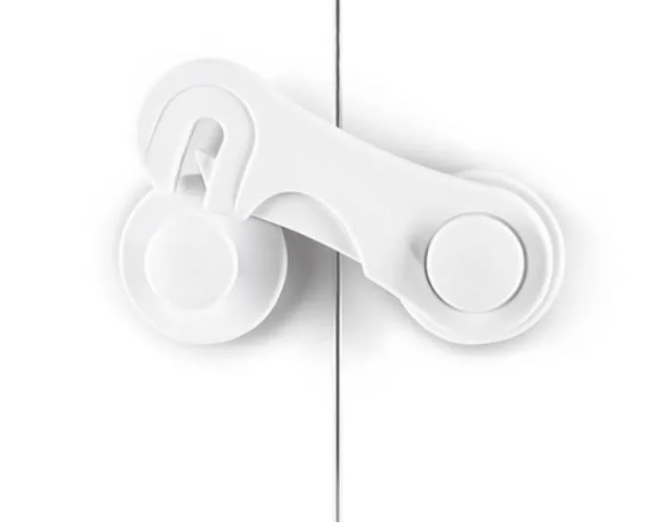 Замок-крючок на мебель для шкафов и ящиков 5 шт. Белый (85328751) - фото 6 Замок-крючок на мебель для шкафов и ящиков 5 шт. Белый (85328751) - фото 6