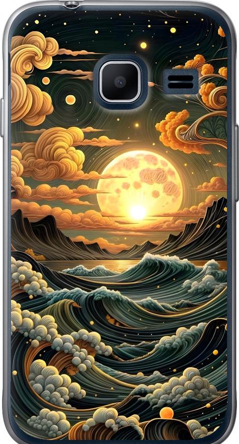 Чехол на Samsung Galaxy J1 Mini J105H Арт волны (6332u-258-42517)