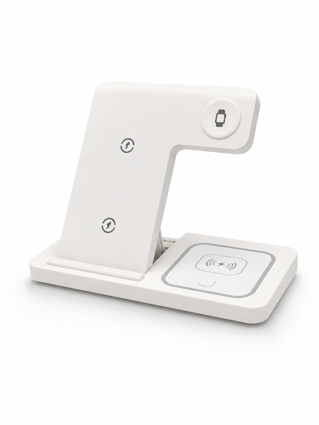 Зарядная станция беспроводная 3в1 15 W для iPhone/Apple Watch и AirPods Белый (49676321) Зарядная станция беспроводная 3в1 15 W для iPhone/Apple Watch и AirPods Белый (49676321)