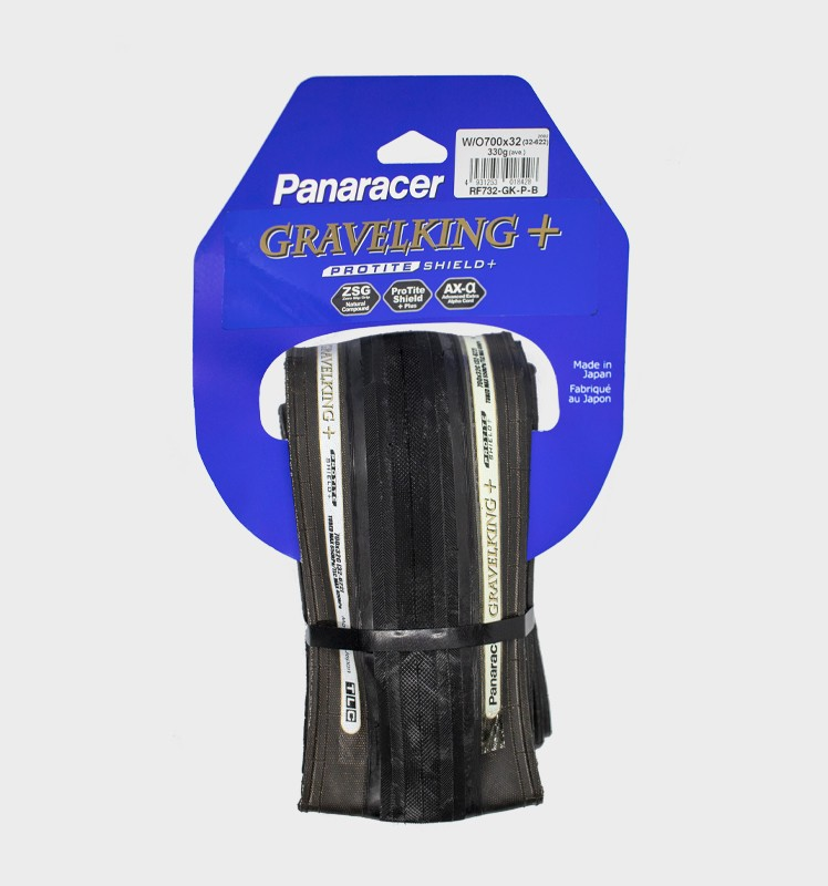 Покрышка GRAVELKING Slick+ Panaracer Tube 700x26C Black Покрышка GRAVELKING Slick+ Panaracer Tube 700x26C Black