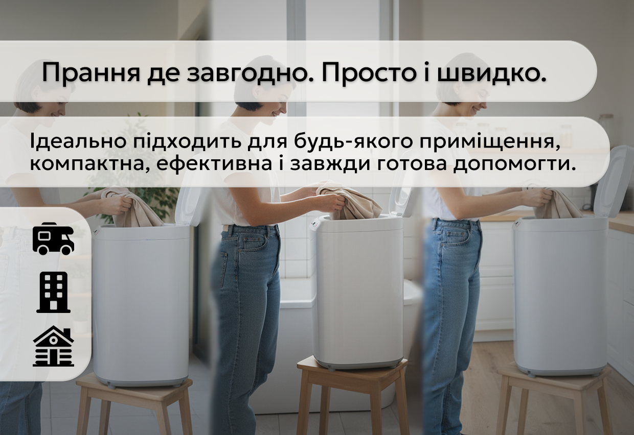 Стиральная машина полуавтоматическая iHunt Bro Wash Compact Xpert - фото 7 Стиральная машина полуавтоматическая iHunt Bro Wash Compact Xpert - фото 7