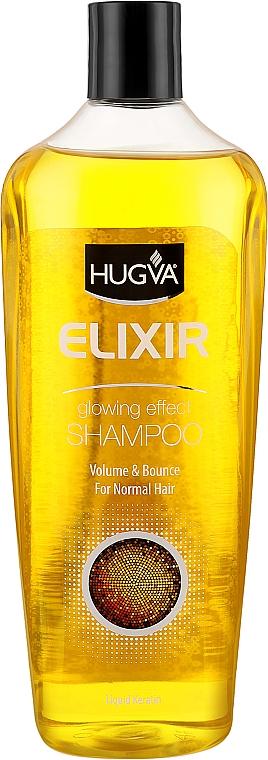 Шампунь HUGVA Elixir Volume&Bounce для нормальных волос 600 мл (18375)