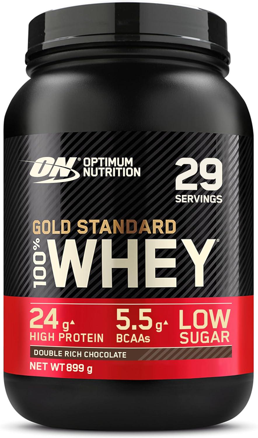 Протеин Optimum Nutrition Gold Standard 100% Whey Double Rich Chocolate 908 г