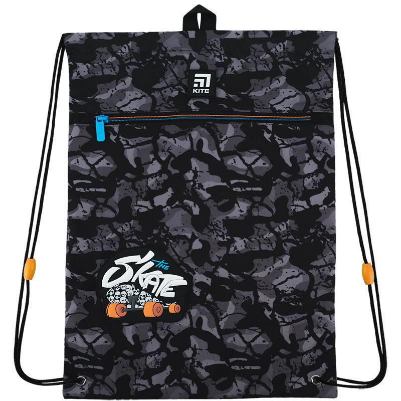 Сумка для обуви KITE Skate 46x33 см Черный (K24-601M-14)